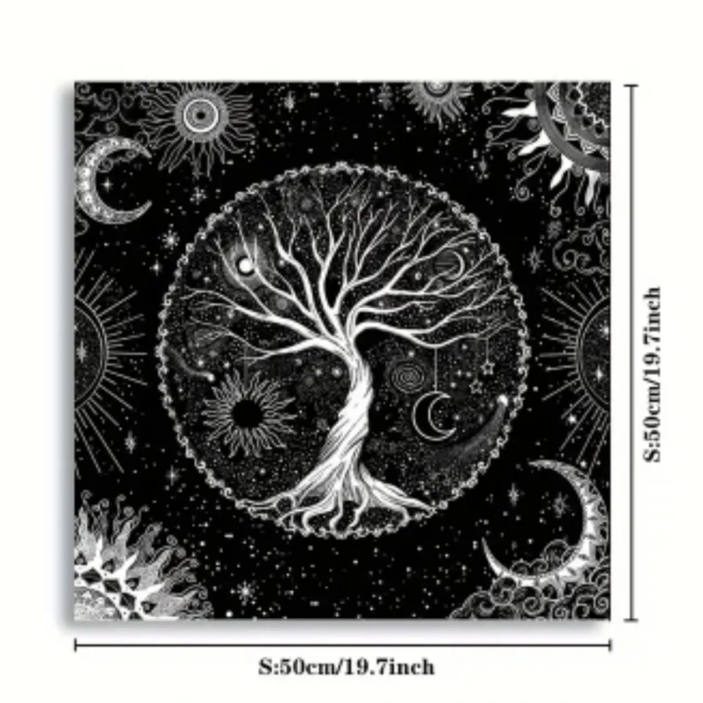 NEW Tree Of Life Moon And Stars Altar Cloth